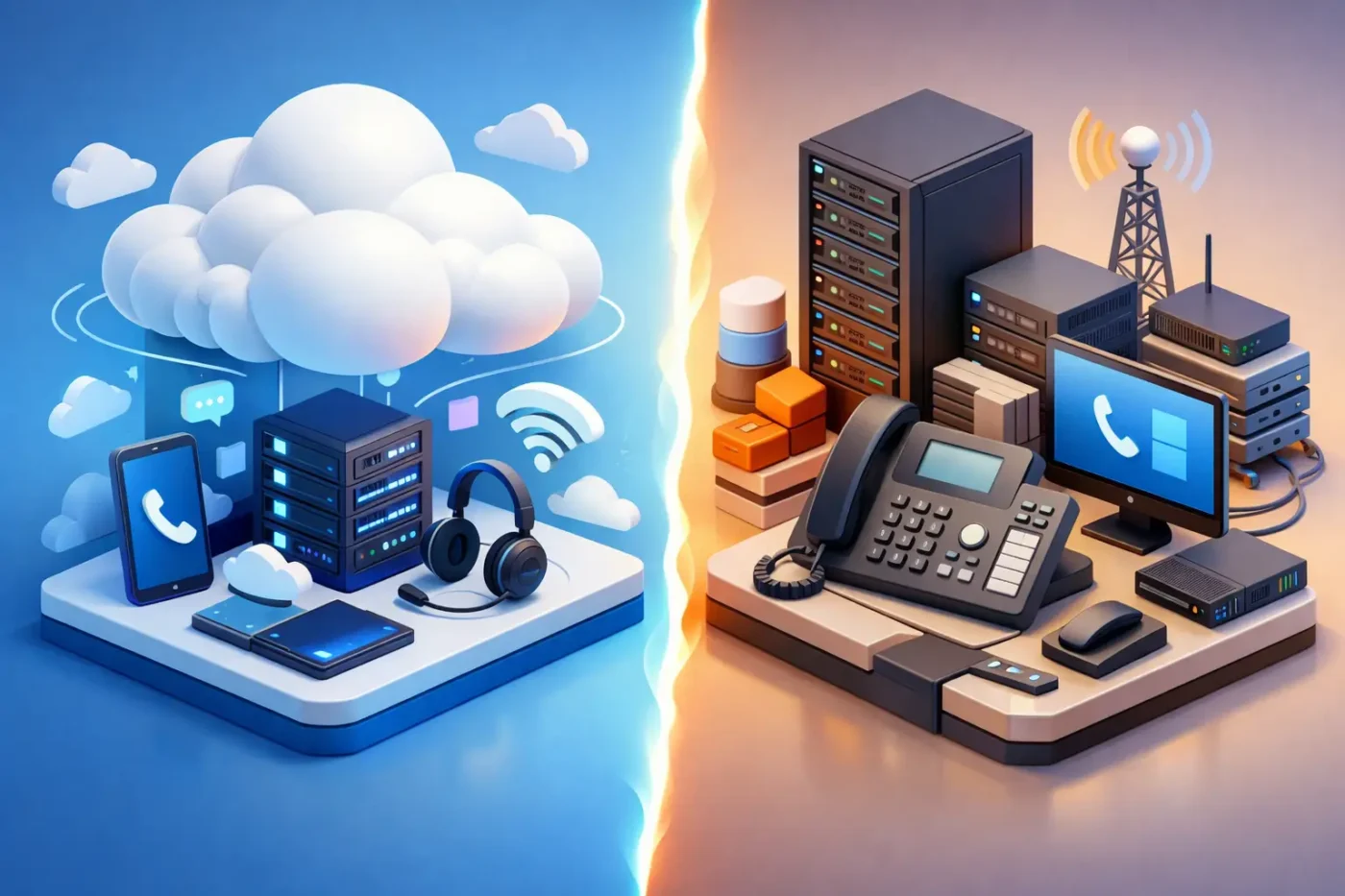 Cloud Telephony vs On Premise PBX