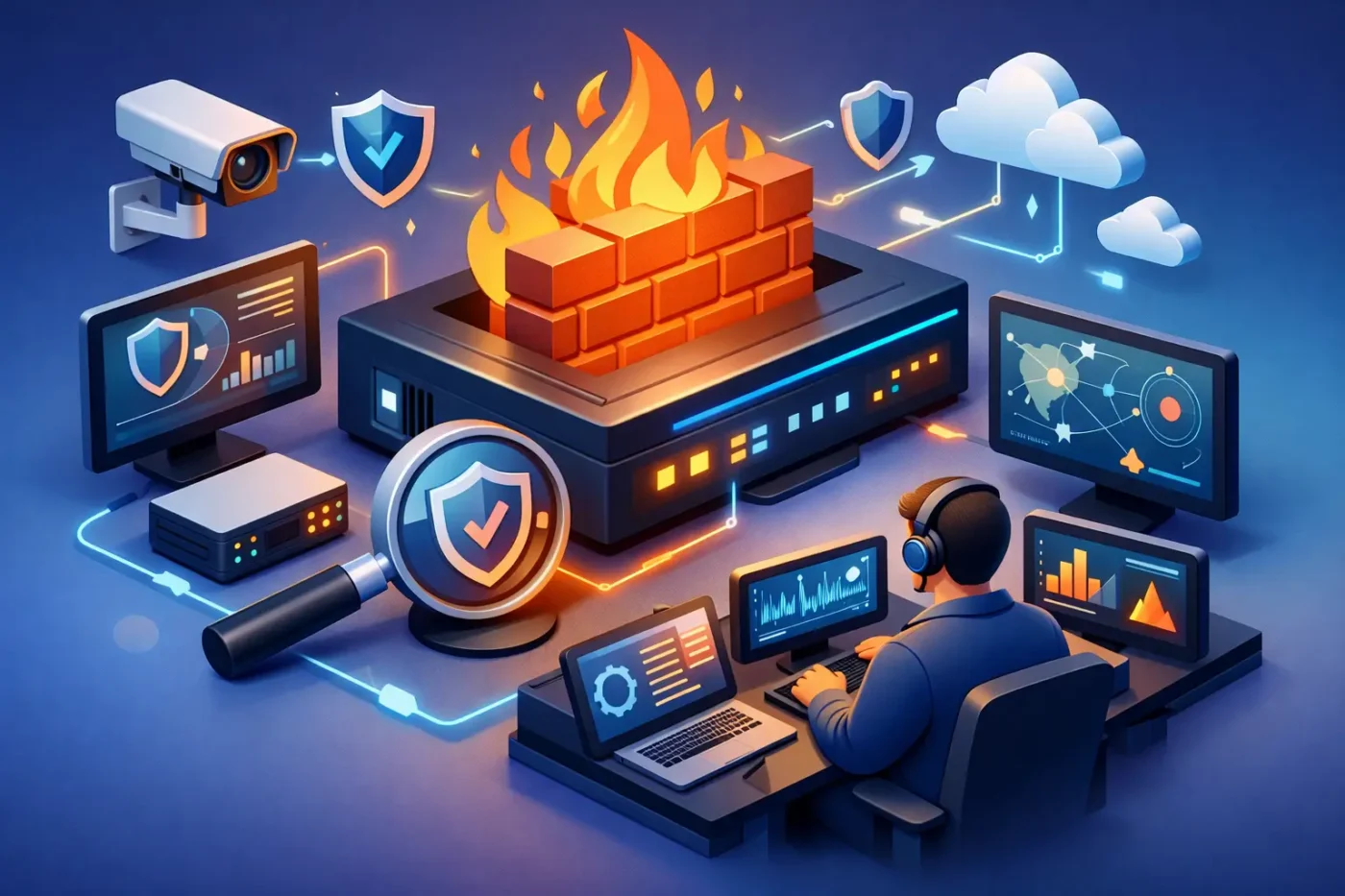 How Managed Firewall Monitoring Works