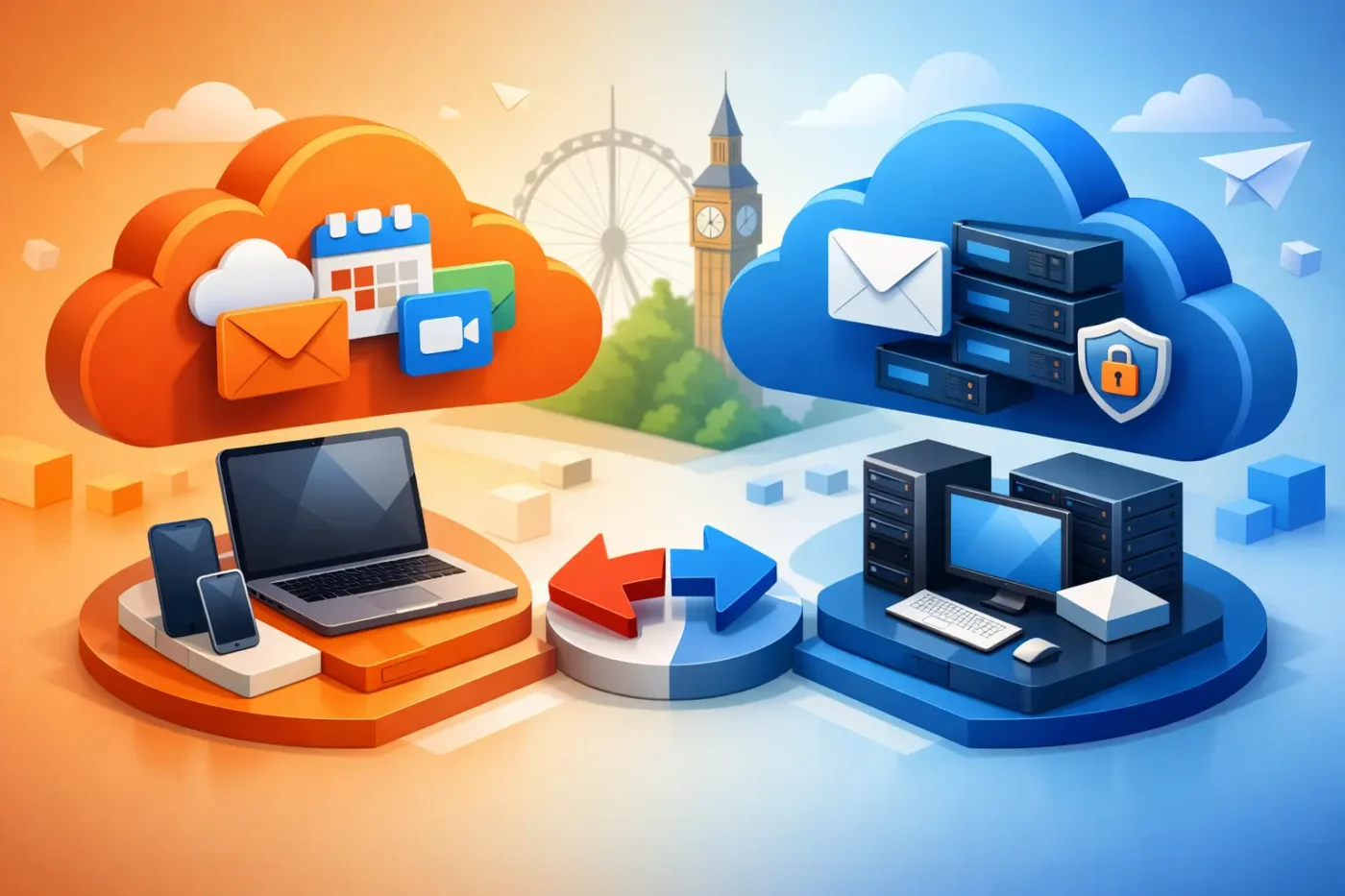 Office 365 vs Hosted Exchange for UK SMEs