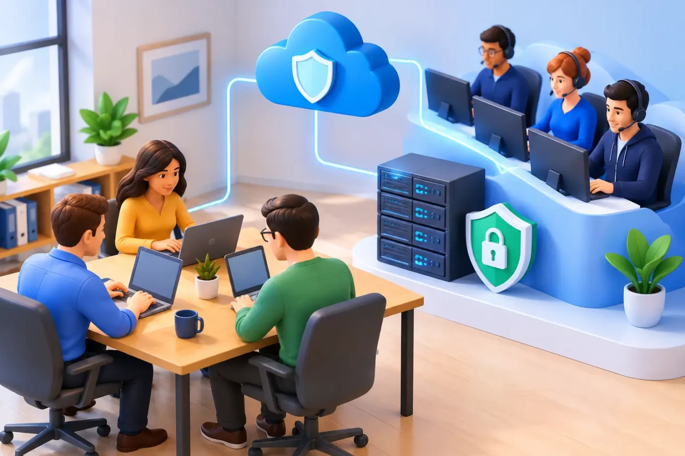 Outsourced IT Support for Small Businesses