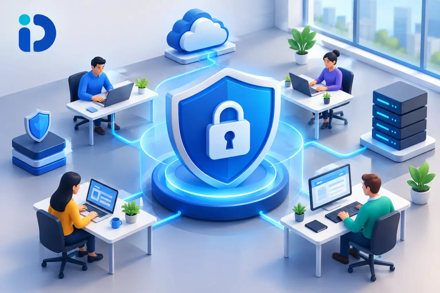 Business Cybersecurity That Keeps Work Moving