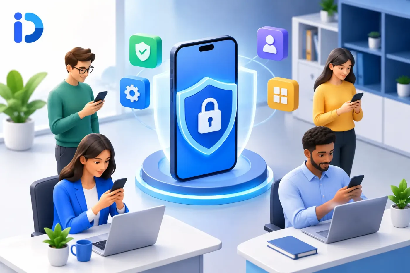 How to Secure Staff Mobiles Without Slowing Work